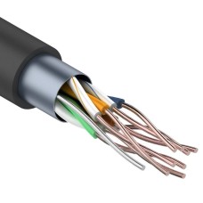 F/UTP 4PR 24AWG CAT5e OUTDOOR 305м CCA PROCONNECT (01-0146-3). Кабель «витая пара» (LAN) для структурированных систем связи. PROCONNECT