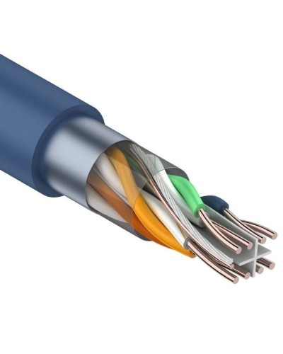 F/UTP, CAT 6, PVC, 4PR, 23AWG, омедненный INDOOR, SOLID, серый, 305м, PROconnect (01-0147-3). Кабель «витая пара» (LAN) для структурированных систем связи. PROCONNECT в Новом Уренгое