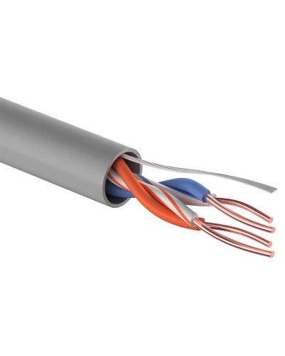 U/UTP 2PR 24AWG, CCA, CAT5e PVC, 305м. PROconnect (01-0022-3). Кабель «витая пара» (LAN) для структурированных систем связи. PROCONNECT в Новом Уренгое