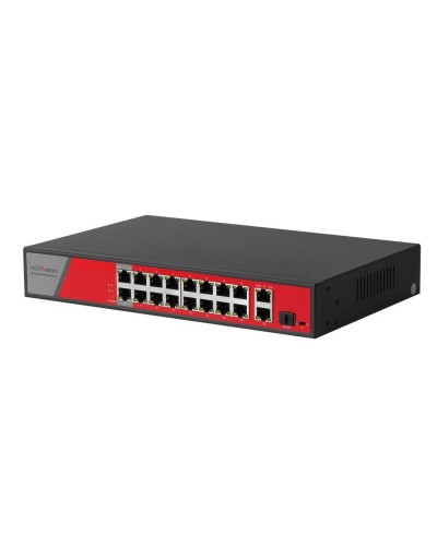 PND-16P-2G1F-BT2 (300W). Коммутатор гибридный 16+2+1 с PoE. Polyvision в Новом Уренгое