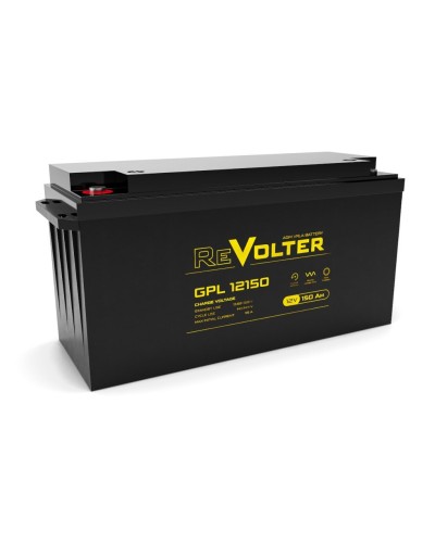 Revolter GPL 12150. Аккумулятор герметичный свинцово-кислотный. ReVolter