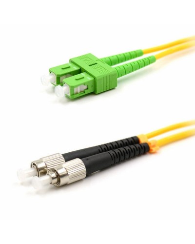Патч-корд оптический переходной (SM), 9/125 (OS2), SC/APC-FC/UPC, (Duplex), PVC, 5м REXANT (50-2857-1): Патч-корд оптический в Новом Уренгое