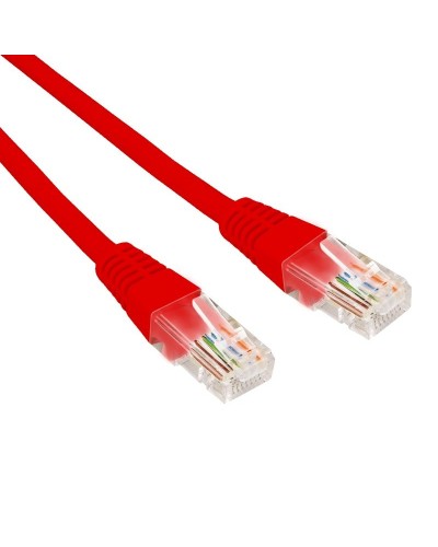 Патч-корд U/UTP CAT 6, RJ45-RJ45, 26AWG, LSZH, красный, 2м REXANT (02-0293-2). Патч-корд UTP. Rexant в Новом Уренгое