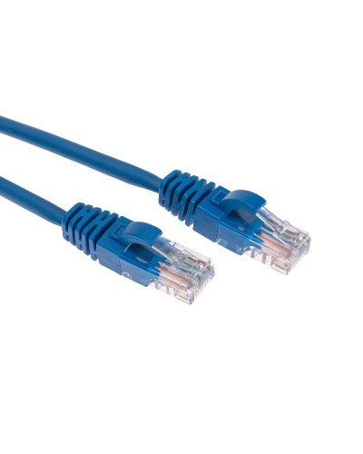 Патч-корд U/UTP, CAT 5e, RJ45-RJ45, 26AWG, LSZH, синий, 1,5м  REXANT (02-0104-105). Патч-корд UTP. Rexant в Новом Уренгое