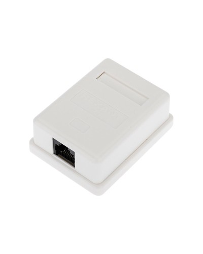 Розетка компьютерная внешняя, 1-порт RJ-45 (8P8C), UTP CAT 6 REXANT (03-0132). Розетка RJ-45. Rexant в Новом Уренгое