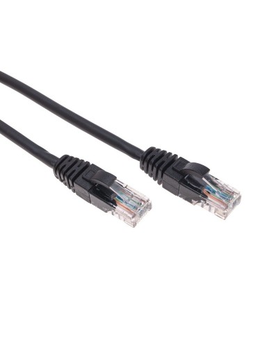 Патч-корд U/UTP, CAT 5e, RJ45-RJ45, 26AWG, LSZH, черный, 5м  REXANT (02-0102-5). Патч-корд UTP. Rexant в Новом Уренгое