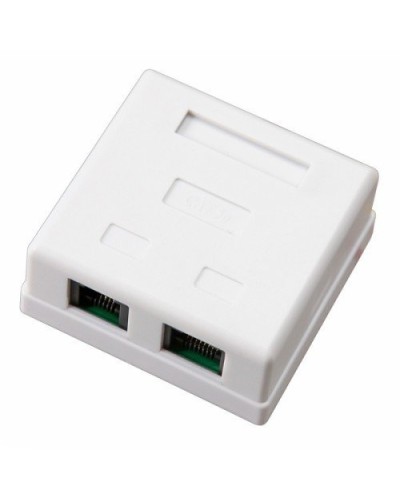 Розетка компьютерная внешняя 2-порта, UTP RJ-45 (8P8C), CAT 5e REXANT (03-0151): Розетка RJ-45 в Новом Уренгое