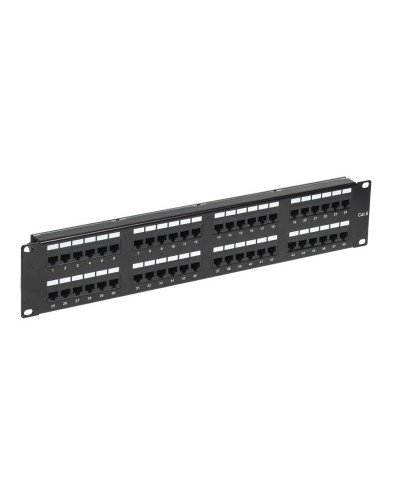 Панель коммутационная с кабельными органайзерами 19", 2U, 48 портов, RJ-45, CAT 6, UTP REXANT PRO (02-0232): Патч-панель 19" в Новом Уренгое