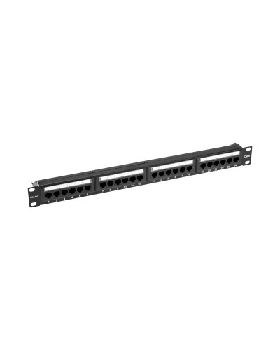 Панель коммутационная с кабельным органайзером 19, 1U, 24 порта, RJ-45, CAT 6, UTP REXANT PRO (02-0231). Патч-панель 19. Rexant в Новом Уренгое