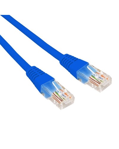 Патч-корд U/UTP CAT 6, RJ45-RJ45, 26AWG, LSZH, синий, 2м REXANT (02-0294-2). Патч-корд UTP. Rexant в Новом Уренгое