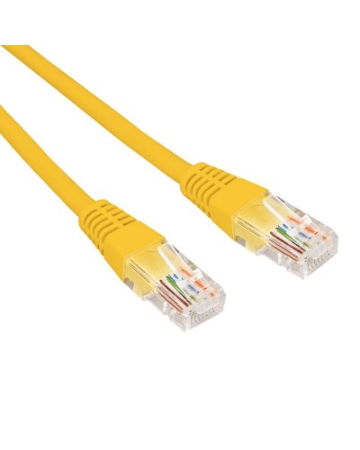 Патч-корд U/UTP CAT 6, RJ45-RJ45, 26AWG, LSZH, желтый, 3м REXANT (02-0295-3). Патч-корд UTP. Rexant в Новом Уренгое