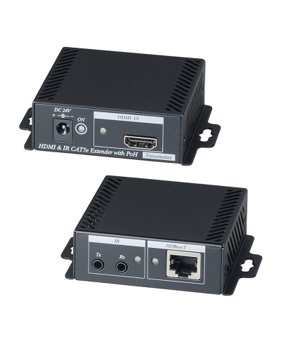 HE02EIP. Удлинитель HDMI, ИК-сигнала, питания. SC&T в Новом Уренгое