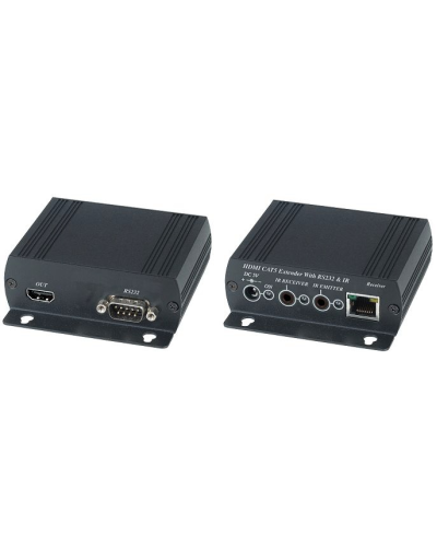 HE02. Комплект для передачи HDMI-сигнала и RS232. SC&T в Новом Уренгое