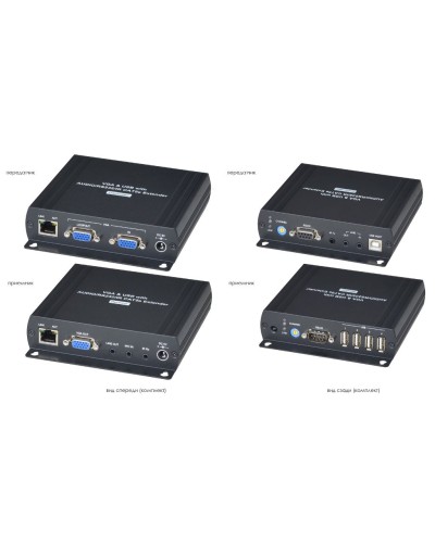 VKM04. Удлинитель VGA, клавиатуры, мыши. SC&T в Новом Уренгое