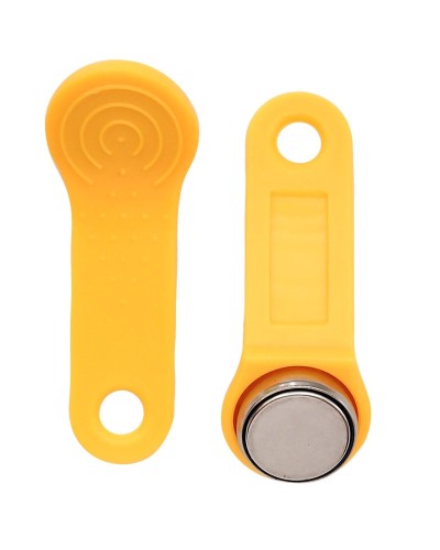 RW 1990 SLINEX (желтый). Ключ электронный Touch Memory с держателем. SLINEX в Новом Уренгое