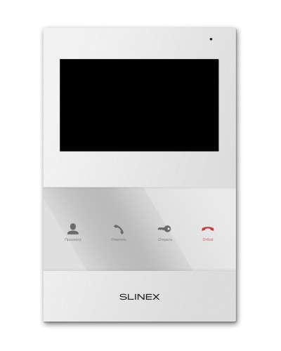 SQ-04M (белый). Монитор домофона цветной. SLINEX в Новом Уренгое