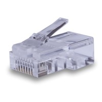 Коннекторы 8P8C UTP Cat.5e (RJ-45) (25шт) (10-0226). Разъем RJ-45. SUPRLAN
