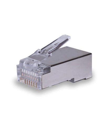 Коннекторы 8P8C FTP Cat.5e (RJ-45) (100шт) (10-0231). Разъем RJ-45. SUPRLAN в Новом Уренгое