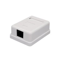 Розетка настенная RJ-45, 8P8C, Cat.6, 1 порт UTP (10-0355): Компьютерная розетка