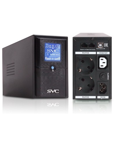 SVC V-650-L-LCD. Источник бесперебойного питания. SVC в Новом Уренгое