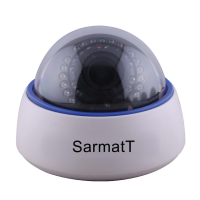 SR-ID25V2812IRX. Видеокамера IP купольная. SarmatT