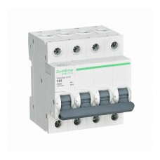 City9 Set 4P 63А 4.5kA С (C9F34463). Автоматический выключатель. Systeme Electric