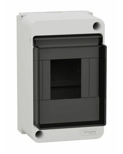 City9 Box 4 модуля навесной с прозрачной дверцей (EZ9EAB104). Щиток модульный. Systeme Electric в Новом Уренгое