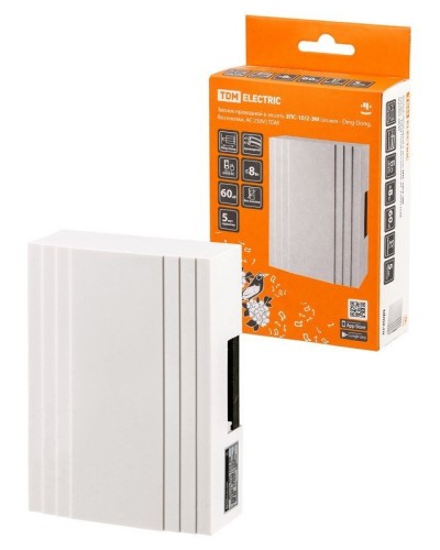 ЗПС-10/2-ЭМ, эл.мех - Ding-Dong, без кнопки, AC 230V (SQ1901-0046). Звонок проводной. TDM ЕLECTRIC в Новом Уренгое