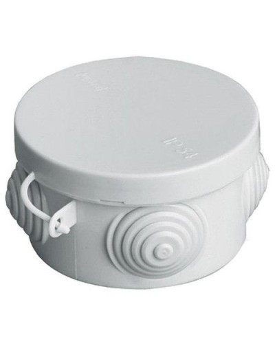 Коробка ОП D65х40мм, крышка, IP54, 4вх. (SQ1401-0101). Распаячная коробка. TDM ЕLECTRIC в Новом Уренгое