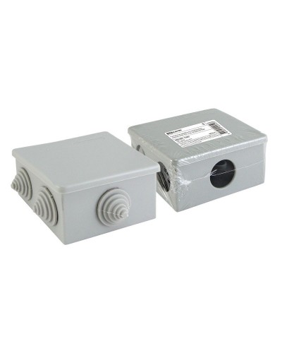 Распаячная коробка ОП 80х80х40мм, крышка, IP44, 6 вх. TDM (SQ1401-1235). Распаячная коробка ОП. TDM ЕLECTRIC в Новом Уренгое
