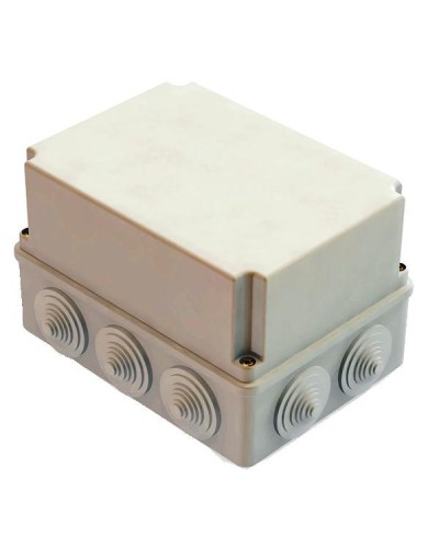 Коробка ОП 190х140х120мм, крышка, IP55, 10 гермовводов (SQ1401-1246). Распаячная коробка. TDM ЕLECTRIC в Новом Уренгое
