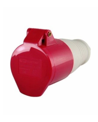 Розетка 214 переносная 3Р+РЕ 16А 380В IP44 (SQ0603-0011). Розетка. TDM ЕLECTRIC в Новом Уренгое