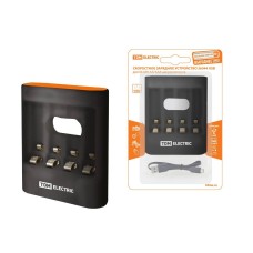 Зарядное устройство 36044 (3600mA 4слота АА/ААА 4 кан.USB) (SQ1702-0100). Зарядное устройство. TDM ЕLECTRIC