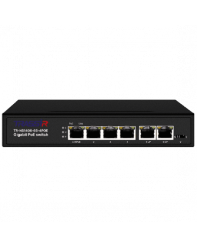 TR-NS1406-65-4POE. Коммутатор с PoE. Trassir в Новом Уренгое