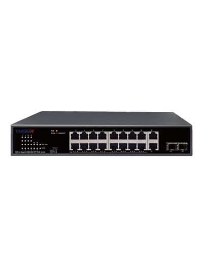 TR-NS14202S-185-16POE. Коммутатор с PoE. Trassir в Новом Уренгое