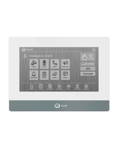 TI-4107AW. Монитор IP-видеодомофона цветной. True-IP в Новом Уренгое