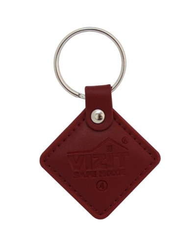 VIZIT-RF2.2 (Red). Брелок proximity кожаный. VIZIT в Новом Уренгое