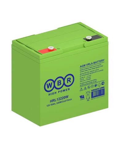 WBR HRL12220W. Аккумулятор герметичный свинцово-кислотный. WBR в Новом Уренгое