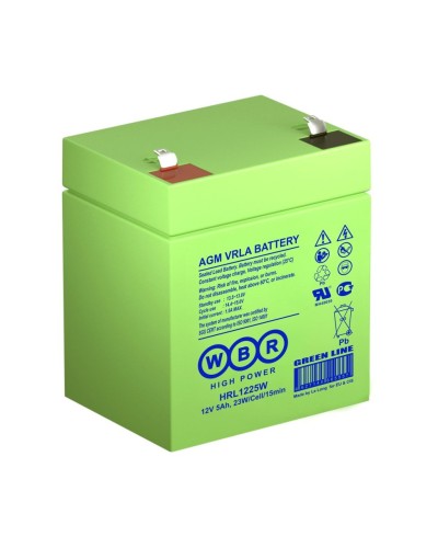 WBR HRL1225W. Аккумулятор герметичный свинцово-кислотный. WBR в Новом Уренгое