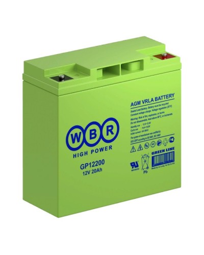 WBR GP12200. Аккумулятор герметичный свинцово-кислотный. WBR в Новом Уренгое