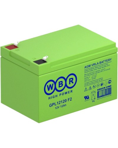 WBR GPL12120 F2. Аккумулятор герметичный свинцово-кислотный. WBR в Новом Уренгое