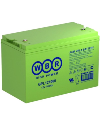 WBR GPL121000A. Аккумулятор герметичный свинцово-кислотный. WBR в Новом Уренгое