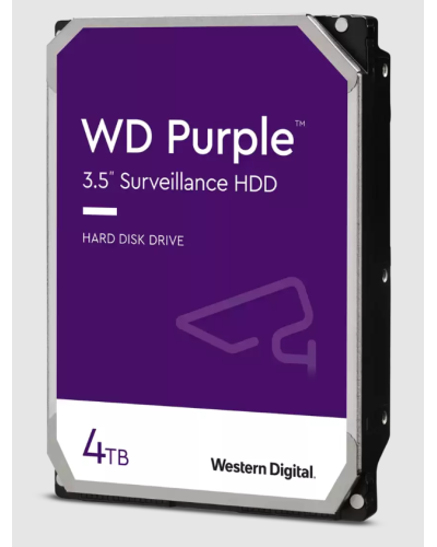 HDD 4000 GB (4 TB) SATA-III Purple (WD43PURZ). Жесткий диск (HDD) для видеонаблюдения. Western Digital в Новом Уренгое