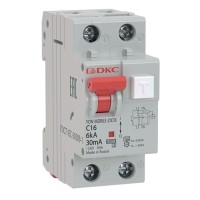 АВДТ YON MDR63 C32 2P 300mA (MDR63-24C32-A). Автоматический выключатель дифференциального тока. ДКС