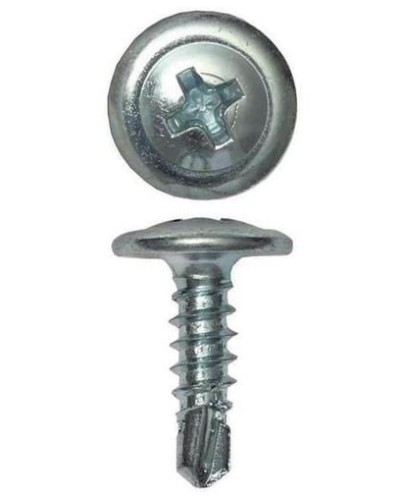 Саморез с пресс-шайбой 4.2х19 со сверлом (200 шт) (CM274019). Саморез с пресс-шайбой. ДКС в Новом Уренгое