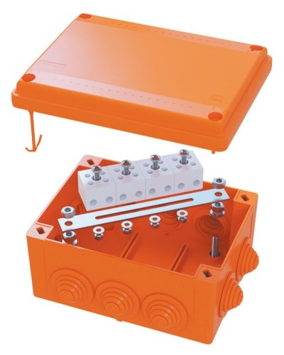 Коробка FS 150х110х70 4P (FSK20410): Коробка ответвительная огнестойкая из термопласта в Новом Уренгое
