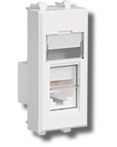 Розетка RJ-45 Avanti 1 модуль ванильная дымка (4405461): Розетка компьютерная в Новом Уренгое