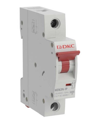 YON max MD63N 1P 6А 6кА C (MD63N-1PC6). Автоматический выключатель. ДКС в Новом Уренгое