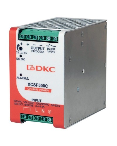 Источник питания однофазный, 500Вт, 10А, 48В (XCSF500D). Источник питания OPTIMAL POWER однофазный, с ORing диодом. ДКС в Новом Уренгое