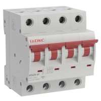 YON max MD63N 4P 20А 6кА C (MD63N-4PC20). Автоматический выключатель. ДКС